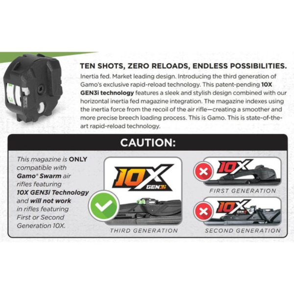 CARGADOR 10X GEN3i INERTIA MAG .177 / .22 621264454